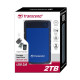 НЖМД Transcend StoreJet 2.5 USB 3.0 2TB серія H Blue